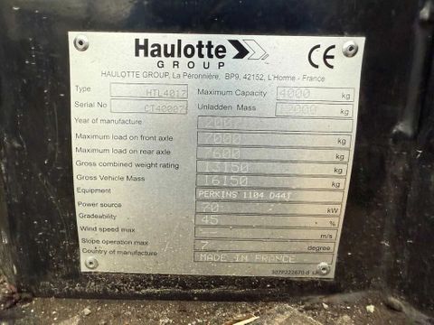 Haulotte HTL4017 | Used Machinery Trading B.V. [25]