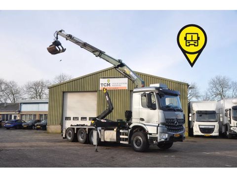 Mercedes-Benz 3745 8X4 2018. HMF 2620 + HAAKARM. 352.123km NL-TRUCK | Truckcentrum Meerkerk [1]