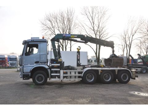 Mercedes-Benz 3745 8X4 2018. HMF 2620 + HAAKARM. 352.123km NL-TRUCK | Truckcentrum Meerkerk [11]