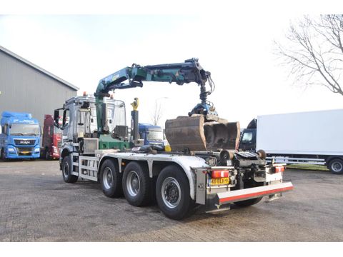 Mercedes-Benz 3745 8X4 2018. HMF 2620 + HAAKARM. 352.123km NL-TRUCK | Truckcentrum Meerkerk [14]