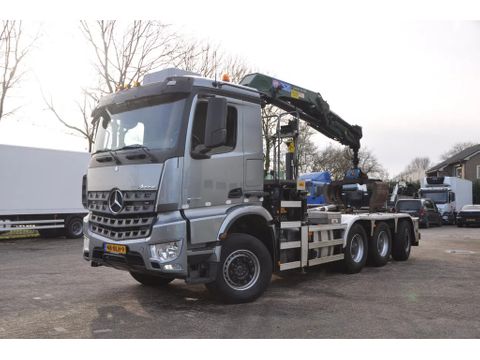 Mercedes-Benz 3745 8X4 2018. HMF 2620 + HAAKARM. 352.123km NL-TRUCK | Truckcentrum Meerkerk [15]