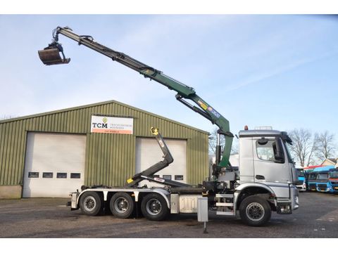 Mercedes-Benz 3745 8X4 2018. HMF 2620 + HAAKARM. 352.123km NL-TRUCK | Truckcentrum Meerkerk [2]