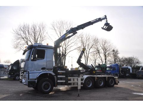 Mercedes-Benz 3745 8X4 2018. HMF 2620 + HAAKARM. 352.123km NL-TRUCK | Truckcentrum Meerkerk [3]