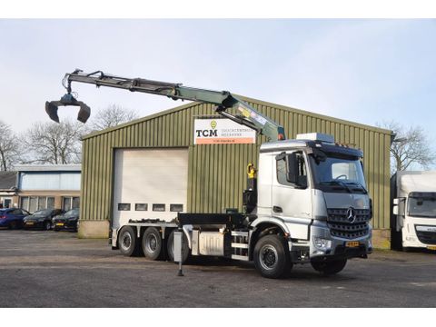 Mercedes-Benz 3745 8X4 2018. HMF 2620 + HAAKARM. 352.123km NL-TRUCK | Truckcentrum Meerkerk [5]