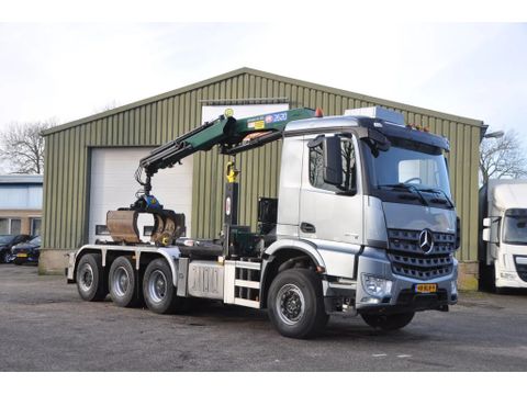 Mercedes-Benz 3745 8X4 2018. HMF 2620 + HAAKARM. 352.123km NL-TRUCK | Truckcentrum Meerkerk [7]