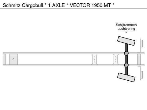 Schmitz Cargobull * 1 AXLE * VECTOR 1950 MT * | Prince Trucks [33]