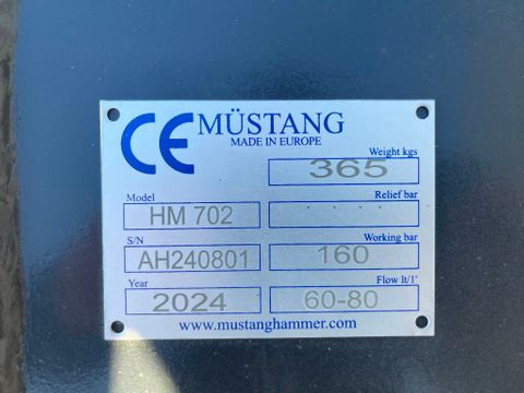 Mustang HM 702     2024   Unused | NedTrax Sales & Rental [7]