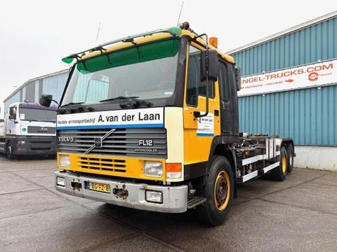 Volvo 6x2 A-RIDE (ORIGINAL DUTCH) HOOK-ARM CONTAINER SYSTEM (FULL STEEL SUSPENSION / REDUCTION AXLE / 10 TIRES / 8.000 KG. FRONT AXLE / AIRCONDITIONING) | Engel Trucks B.V. [1]