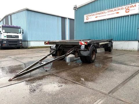 Huffermann HAR18.70 2-AXLE FULL STEEL SUSPENSION CONTAINER HANGER (10.000 KG. AXLES, DRUM BRAKES, FULL STEEL SUSPENSION) | Engel Trucks B.V. [1]