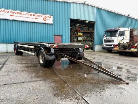 Huffermann HAR18.70 2-AXLE FULL STEEL SUSPENSION CONTAINER HANGER (10.000 KG. AXLES, DRUM BRAKES, FULL STEEL SUSPENSION) | Engel Trucks B.V. [2]