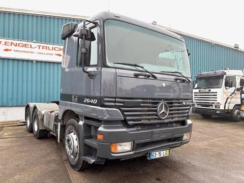 Mercedes-Benz S 6x4 FULL STEEL TRACTOR UNIT (EPS WITH CLUTCH (3 PEDALS) / REDUCTION AXLES / FULL STEEL SUSPENSION / HYDRAULIC KIT / AIRCONDITIONING) | Engel Trucks B.V. [2]