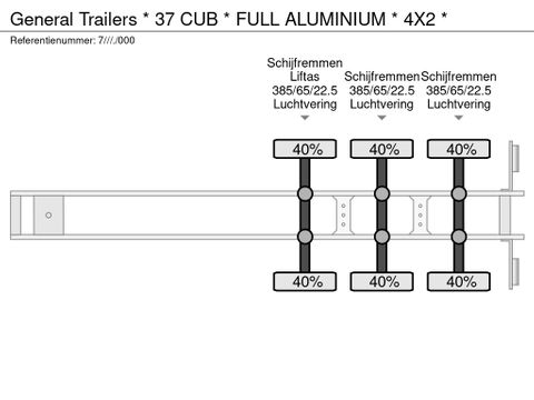 GENERAL TRAILERS * 37 CUB * FULL ALUMINIUM * 4X2 * | Prince Trucks [19]