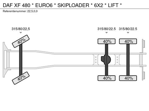 DAF * EURO6 * SKIPLOADER * 6X2 * LIFT * | Prince Trucks [23]