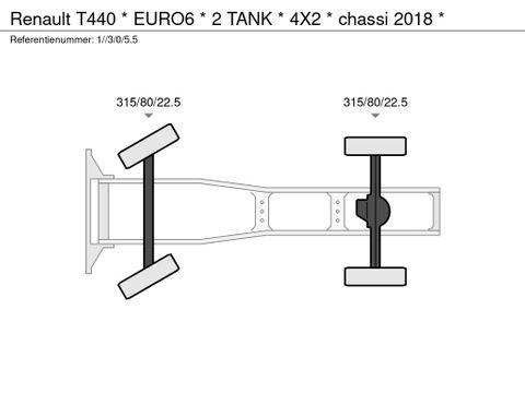 Renault * EURO6 * 2 TANK * 4X2 * chassi 2018 * | Prince Trucks [20]