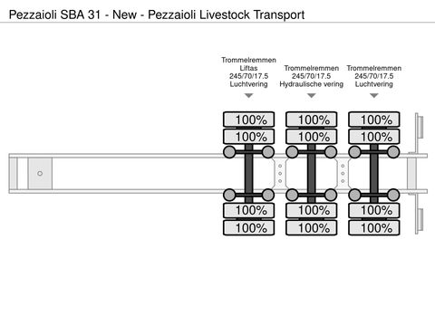 Pezzaioli SBA 31 - New - Pezzaioli Livestock Transport | Companjen Bedrijfswagens BV [52]