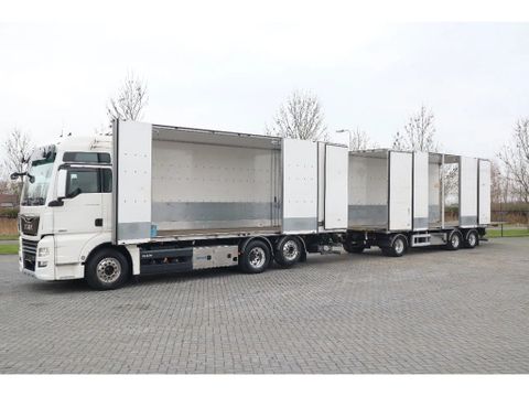 MAN
28.580 | 6X2 | RETARDER | SIDE OPEN | TRAILER | EURO 6 ZUG / COMBI | Hulleman Trucks [3]