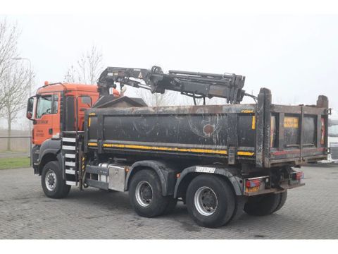 MAN
6X6 | 2 SIDE TIPPER | ATLAS 165.2 | GRAB | BIG AXLES | Hulleman Trucks [10]