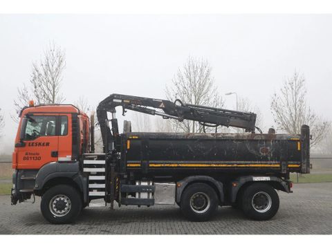 MAN
6X6 | 2 SIDE TIPPER | ATLAS 165.2 | GRAB | BIG AXLES | Hulleman Trucks [11]