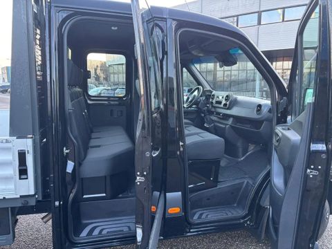 Mercedes-Benz 317CDI Dubbelcabine Openlaadbak Airco 3500KG Trekhaak 17400KM BPM VRIJ  10 x op voorraad | Van Nierop BV [11]