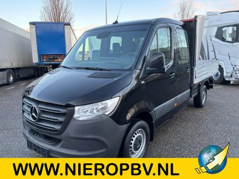 Mercedes-Benz 317CDI Dubbelcabine Openlaadbak Airco 3500KG Trekhaak 17400KM BPM VRIJ  10 x op voorraad | Van Nierop BV [2]