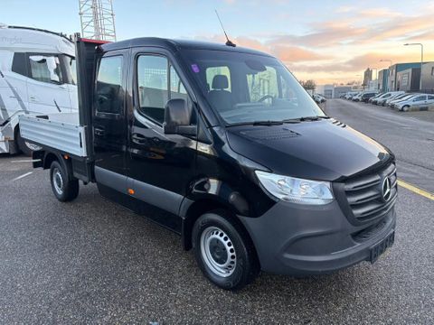 Mercedes-Benz 317CDI Dubbelcabine Openlaadbak Airco 3500KG Trekhaak 174.00KM BPM VRIJ  10 x op voorraad | Van Nierop BV [3]