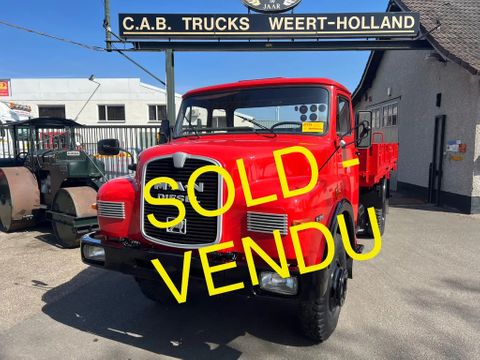 MAN 11.136 - 4X4 - CARGO MET HUIF / BACHE     SOLD/SOLD | CAB Trucks [1]