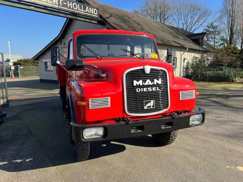 MAN 11.136 - 4X4 - CARGO MET HUIF / BACHE | CAB Trucks [3]