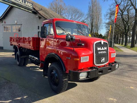 MAN 11.136 - 4X4 - CARGO MET HUIF / BACHE | CAB Trucks [4]