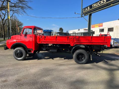 MAN 11.136 - 4X4 - CARGO MET HUIF / BACHE | CAB Trucks [6]