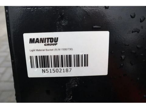 Manitou
MLA 5-50 H | BUCKET | QUICK COUPLER | NEW UNUSED | Hulleman Trucks [19]