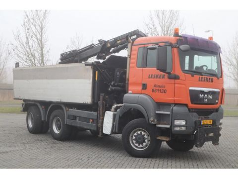 MAN
6X6 | 2 SIDE TIPPER | ATLAS 165.2 | GRAB | BIG AXLES | Hulleman Trucks [6]