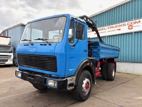 Mercedes-Benz AK 4x4 MEILLER KIPPER WITH CRANE (MANUAL GEARBOX / FULL STEEL SUSPENSION / REDUCTION AXLES) | Engel Trucks B.V. [1]