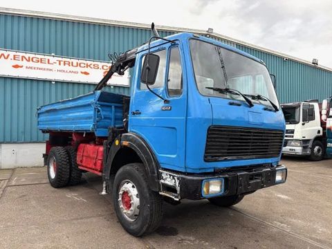 Mercedes-Benz AK 4x4 MEILLER KIPPER WITH CRANE (MANUAL GEARBOX / FULL STEEL SUSPENSION / REDUCTION AXLES) | Engel Trucks B.V. [2]