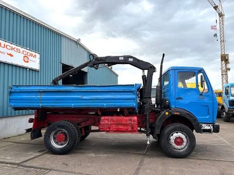 Mercedes-Benz AK 4x4 MEILLER KIPPER WITH CRANE (MANUAL GEARBOX / FULL STEEL SUSPENSION / REDUCTION AXLES) | Engel Trucks B.V. [4]