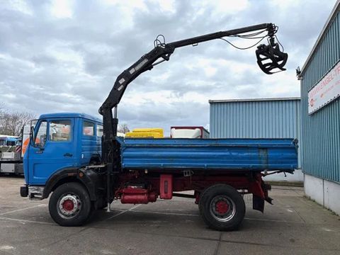 Mercedes-Benz AK 4x4 MEILLER KIPPER WITH CRANE (MANUAL GEARBOX / FULL STEEL SUSPENSION / REDUCTION AXLES) | Engel Trucks B.V. [6]