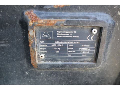 Agder
TILT BUCKET | GRADING BUCKET | S90 - G90 | 3000 L | Hulleman Trucks [20]