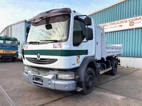 Renault DXI FULL STEEL SUSPENSION 3-WAY KIPPER (8 GEARS MANUAL GEARBOX / FULL STEEL SUSPENSION / 3-SEATS / P.T.O. / ETC) | Engel Trucks B.V. [1]