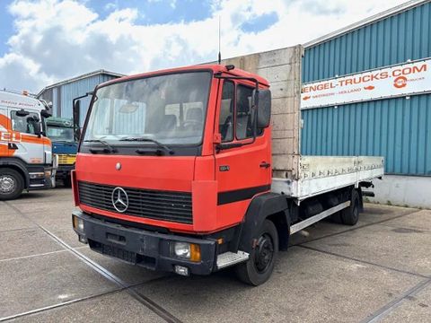 Mercedes-Benz 814 (6-CILINDER) WITH OPEN (TENT) BOX & ALUMNIUM SIDE BORDS (MANUAL GEARBOX / 3TH SEAT IN CABIN) | Engel Trucks B.V. [1]