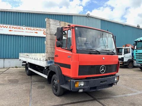 Mercedes-Benz 814 (6-CILINDER) WITH OPEN (TENT) BOX & ALUMNIUM SIDE BORDS (MANUAL GEARBOX / 3TH SEAT IN CABIN) | Engel Trucks B.V. [2]
