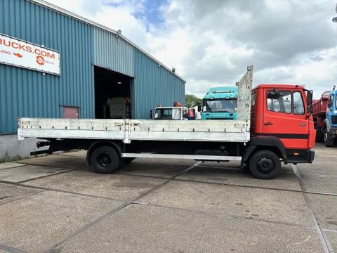 Mercedes-Benz 814 (6-CILINDER) WITH OPEN (TENT) BOX & ALUMNIUM SIDE BORDS (MANUAL GEARBOX / 3TH SEAT IN CABIN) | Engel Trucks B.V. [4]