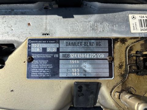 Mercedes-Benz W124 Automaat Airco Trekhaak Cruisecontrol MARGE | Van Nierop BV [17]