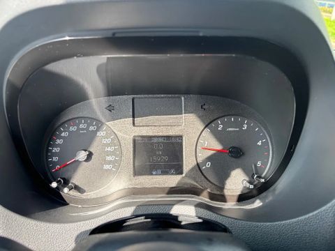 Mercedes-Benz 317CDI Dubbelcabine Openlaadbak Airco 3500KG Trekhaak 15900KM BPM VRIJ  10 x op voorraad | Van Nierop BV [13]