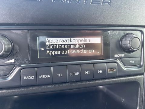 Mercedes-Benz 317CDI Dubbelcabine Openlaadbak Airco 3500KG Trekhaak 15900KM BPM VRIJ  10 x op voorraad | Van Nierop BV [15]