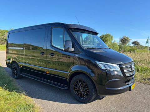 Mercedes-Benz 319CDI L2H1 Dubbelcabine 6+1 Pers Automaat Airco Cruisecontrol 3500KG Trekhaak NIEUW BPM VRIJ | Van Nierop BV [2]