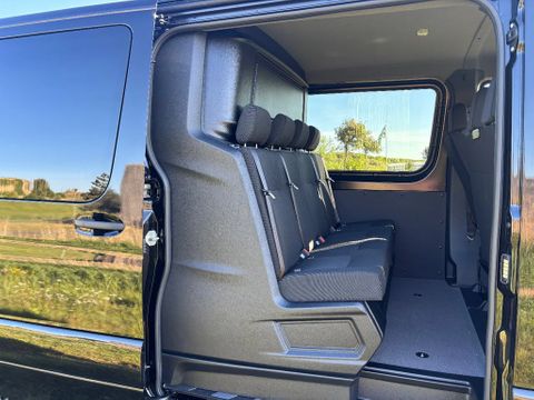 Mercedes-Benz 319CDI L2H1 Dubbelcabine 6+1 Pers Automaat Airco Cruisecontrol 3500KG Trekhaak NIEUW BPM VRIJ | Van Nierop BV [9]