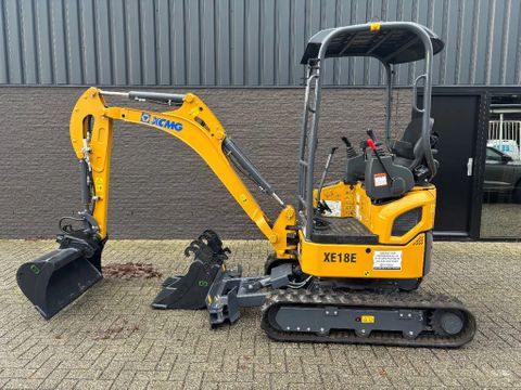 XCMG XE18E Rups Graafmachine Snelwissel 3 Bakken  NIEUW 5X OP VOORRAAD | Van Nierop BV [2]