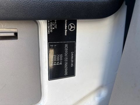 Mercedes-Benz 524 BENZINE Automaat Airco ZEILENWAGEN/HUIFZEIL MARGE 6 CILINDER BENZINE 240PK | Van Nierop BV [7]