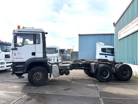 MAN 6x4 FULL STEEL CHASSIS (6-CILINDER HEADS) (ZF16 MANUAL GEARBOX / FULL STEEL SUSPENSION / REDUCTIONS AXLES / AIRCONDITIONING) | Engel Trucks B.V. [5]