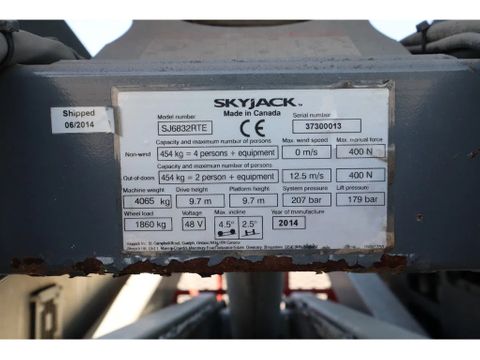 Skyjack
SJ 6832 RTE | 12 METER | 454 KG | Hulleman Trucks [20]