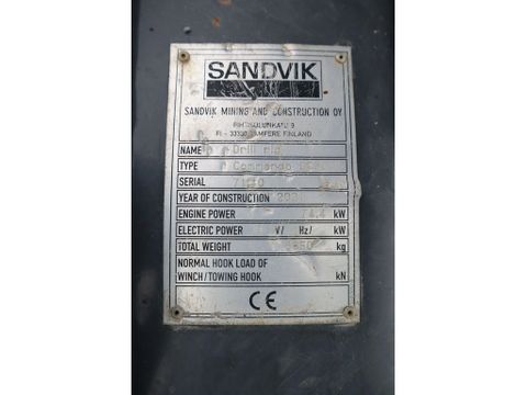 Sandvik
2 PIECES COMMANDO DC 300 RI S5 | ONLY 470 DRILLING HOURS | Hulleman Trucks [20]